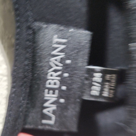 Lane Bryant Dress Womens Size 22 Black maxi high low v neck lace size 22/24 New - Picture 4 of 12